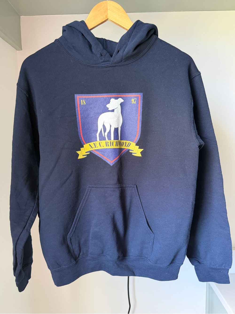 Ted Lasso Richmond AFC/Roy Kent hoodie, Navy